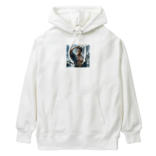 LGPTQを支持する筋肉マン Heavyweight Hoodie