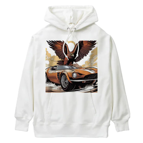 マッスルアメリカンホークス Heavyweight Hoodie