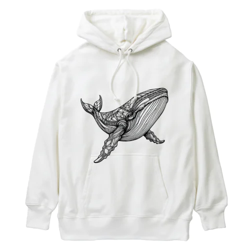 ジオシロナガスクジラ Heavyweight Hoodie