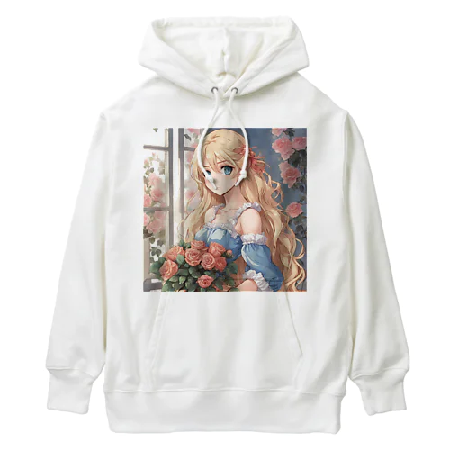 花束バラ子さん Heavyweight Hoodie