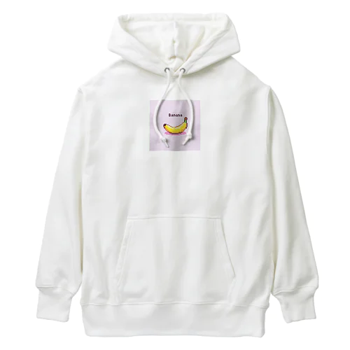 ドット絵「バナナ」 Heavyweight Hoodie