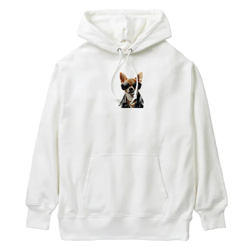 ニヒルなチワワ Heavyweight Hoodie