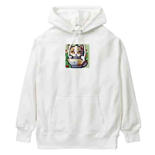 マグカップかくれんぼ猫 Heavyweight Hoodie