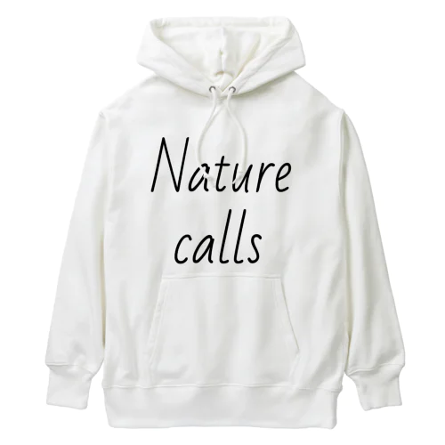 Natur calls ヘビーウェイトパーカー