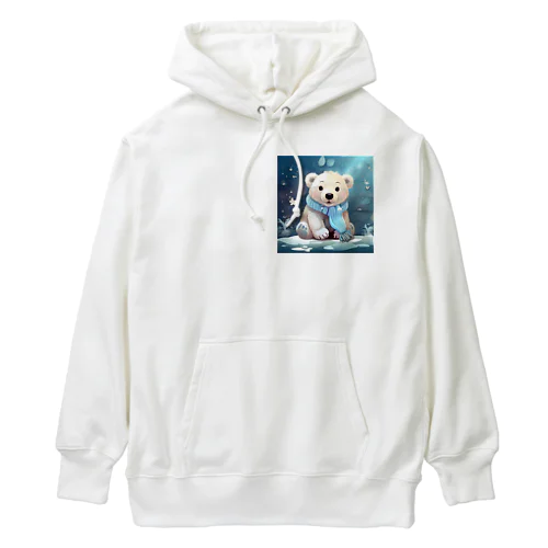 しろくまちゃん Heavyweight Hoodie