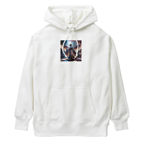 和服を着た天使 Heavyweight Hoodie