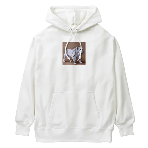 マッチョなブルドッグ Heavyweight Hoodie