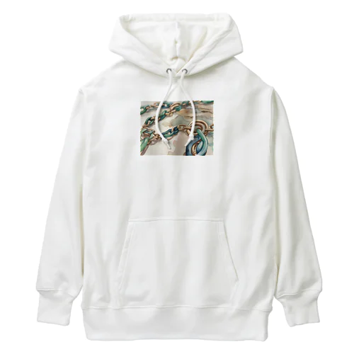 チェーンデザイン Heavyweight Hoodie