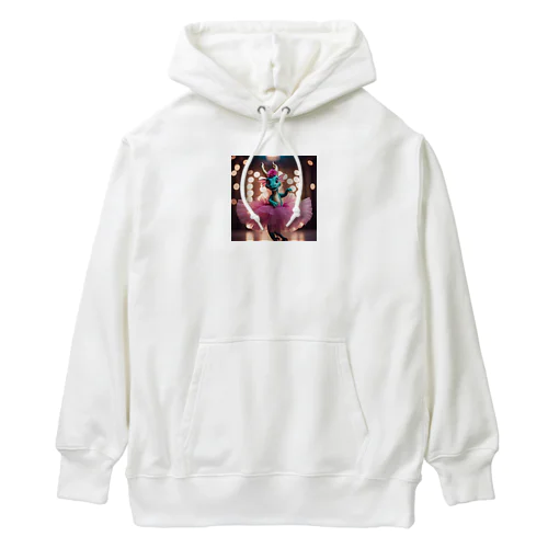 バレリーナドラゴンちゃん Heavyweight Hoodie