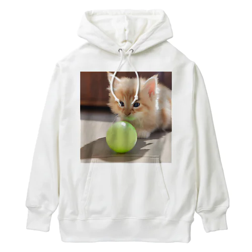 もふもふな子猫 Heavyweight Hoodie