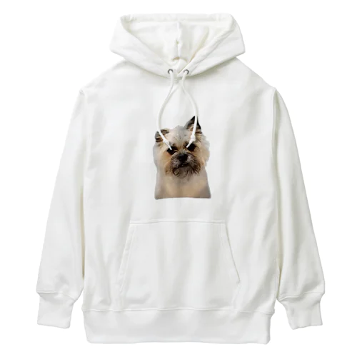 ケアンパグのまめさん Heavyweight Hoodie