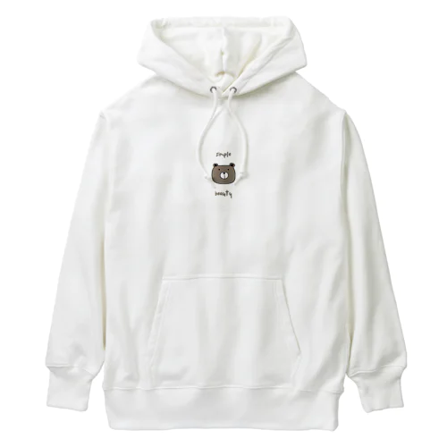 simple&beautyシリーズ Heavyweight Hoodie