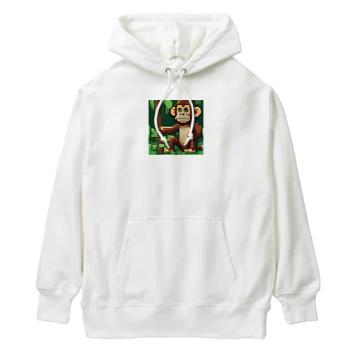 知らせるサルくん Heavyweight Hoodie