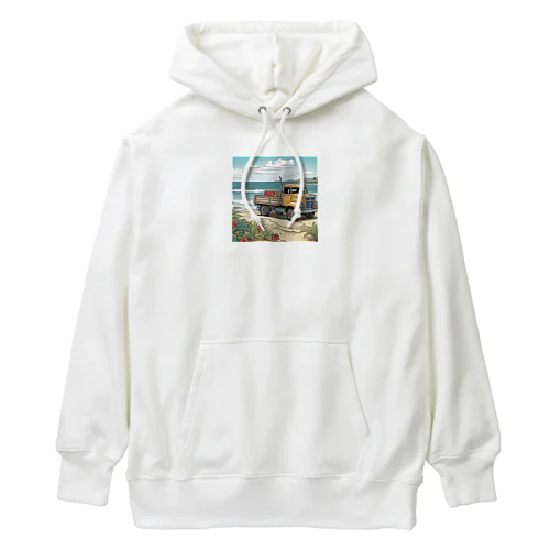 ハワイ　ピックアップトラック Heavyweight Hoodie