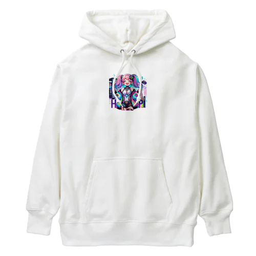 ゲーミング少女ピーシースリー Heavyweight Hoodie