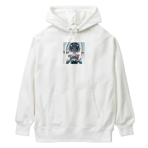 ゲーミング少女ピーシーフォー Heavyweight Hoodie