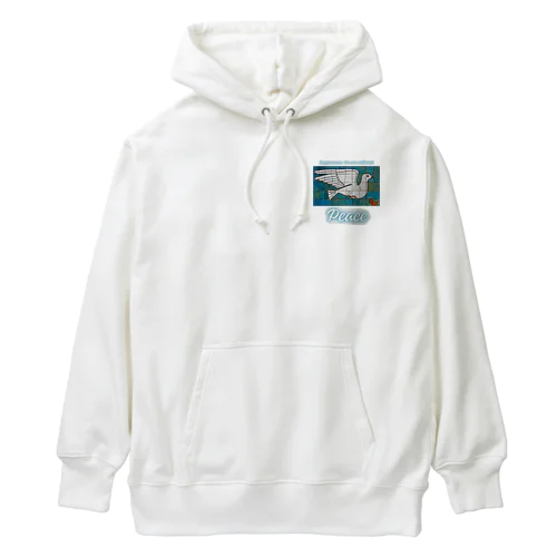 Peace　平和の鳩 Heavyweight Hoodie