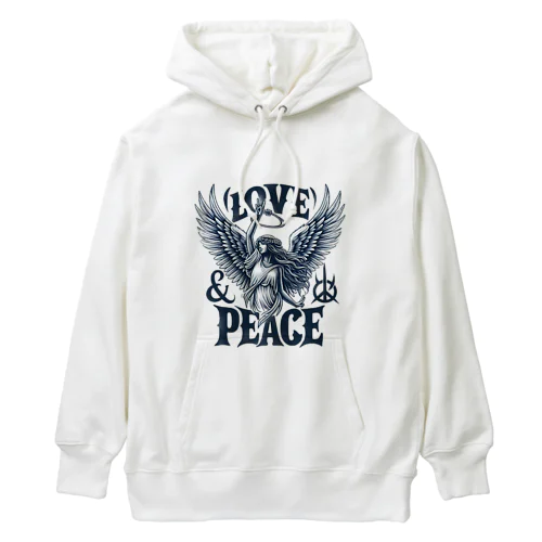 LOVE & PEACE Heavyweight Hoodie