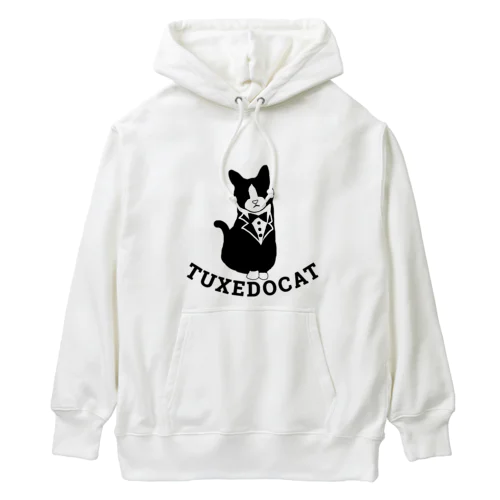 タキシードキャット Heavyweight Hoodie