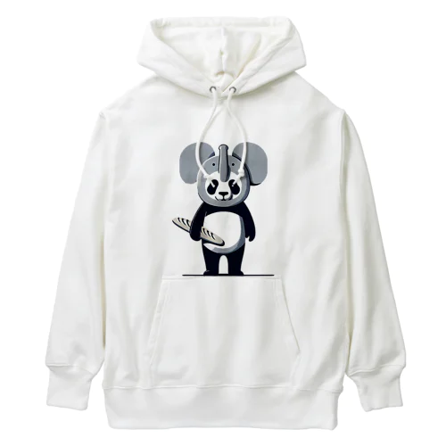 フランスパンダ Heavyweight Hoodie