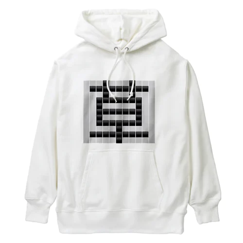 草　草生える文字 Heavyweight Hoodie