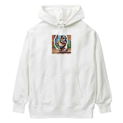 剣闘士ブルドッグ Heavyweight Hoodie