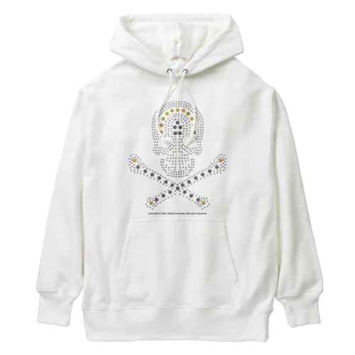 スワロ風スカル Heavyweight Hoodie