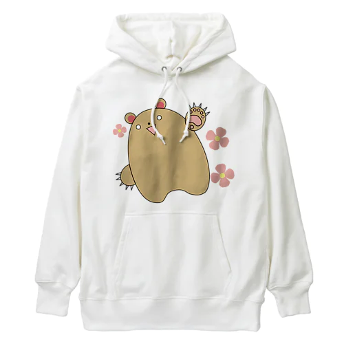 hanakumaポップお花とくまさん Heavyweight Hoodie