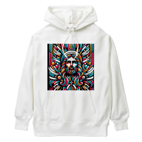 Thanks GOD,I'm alive. Heavyweight Hoodie