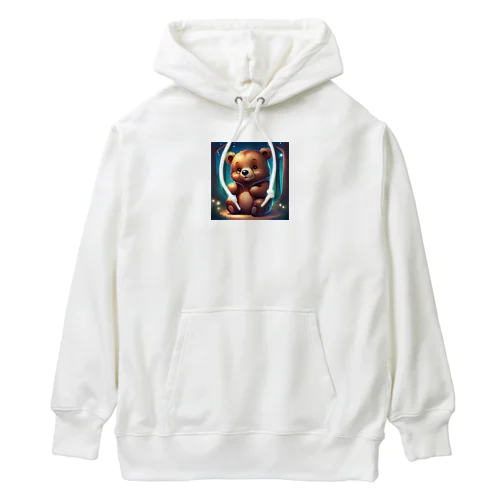 かわいいクマさんワールド Heavyweight Hoodie