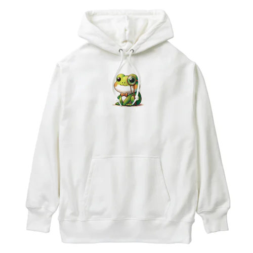 カエル×めがね Heavyweight Hoodie