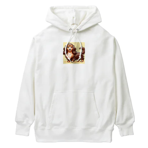 ふわふわダックスのやさしい世界 Heavyweight Hoodie