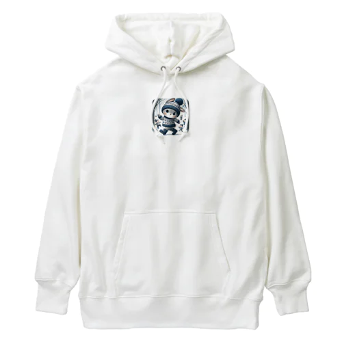 冬のうさぎくん Heavyweight Hoodie