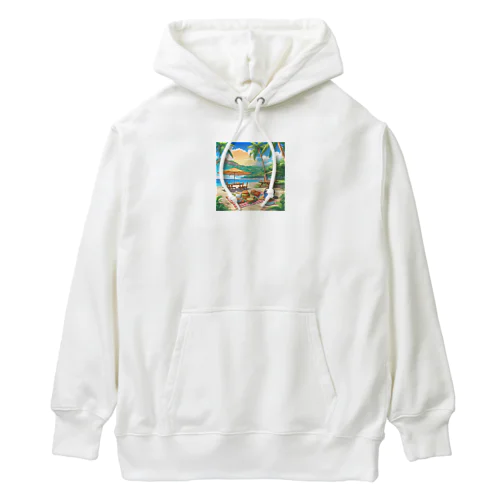 沖縄　ビーチパーティ Heavyweight Hoodie