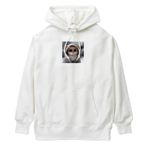 グラサン猫7 Heavyweight Hoodie