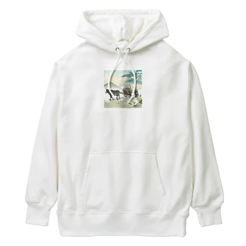 牛車　その七 Heavyweight Hoodie