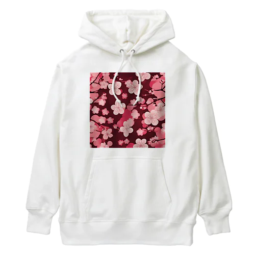 桜の花びら Heavyweight Hoodie