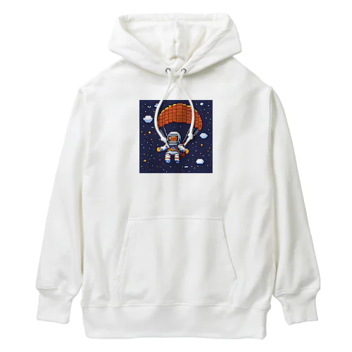 宇宙からの帰還。ただいま地球。 Heavyweight Hoodie