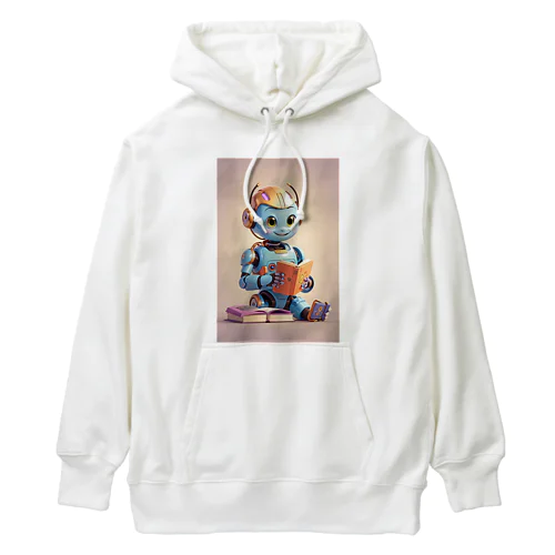 AI子どもロボット「リーディくん」 Heavyweight Hoodie