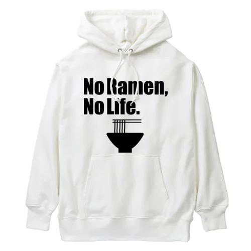 No Ramen, No Life. Heavyweight Hoodie