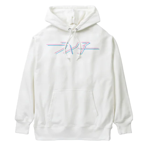 ラメ子_日本語ロゴ Heavyweight Hoodie