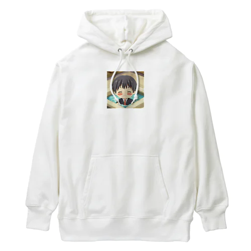 温泉＠サラリーマン Heavyweight Hoodie