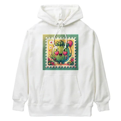 メロメロサボテン Heavyweight Hoodie