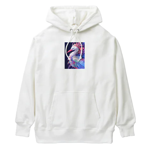 鮮やか鶴鳥　エンジェル717 2065 Heavyweight Hoodie