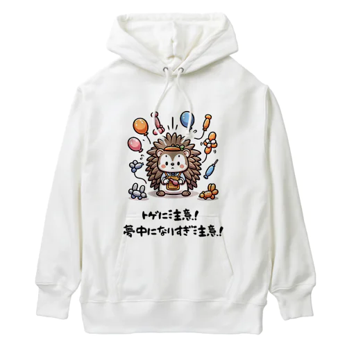 トゲトゲのトラブルメーカー Heavyweight Hoodie