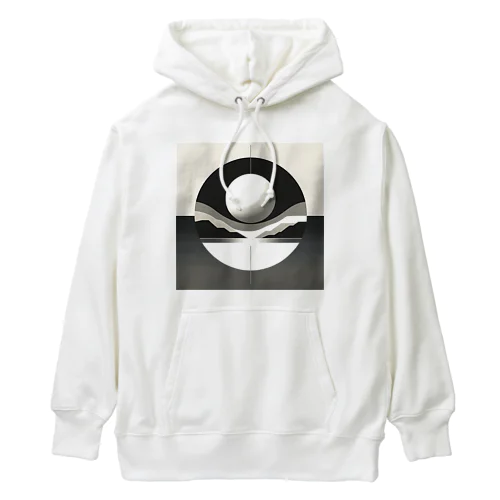 モノクロームの静寂 Heavyweight Hoodie