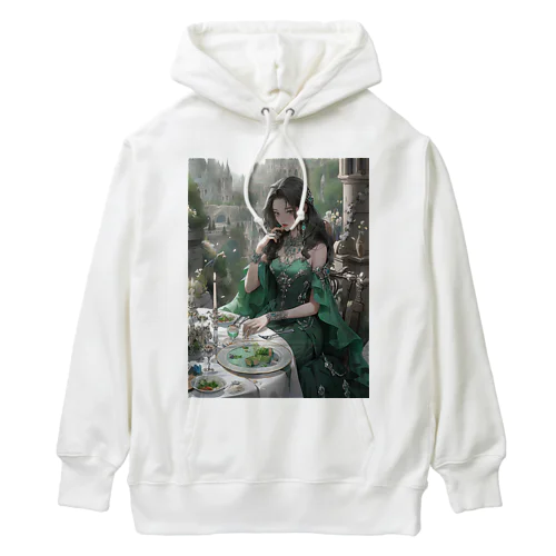 豪華客船でディナー　sanae 2074 Heavyweight Hoodie