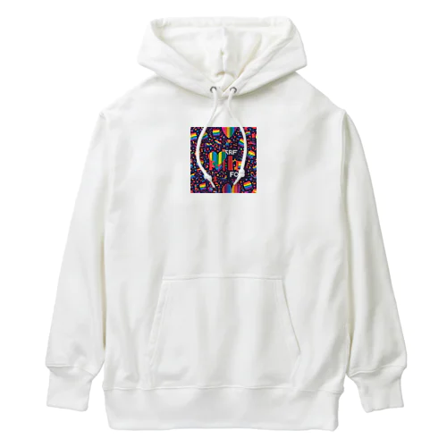 レインボーフラッグ Heavyweight Hoodie