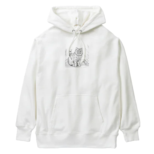 サイベリアン       猫 Heavyweight Hoodie