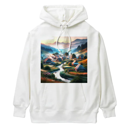 古き良き日本の情景 Heavyweight Hoodie